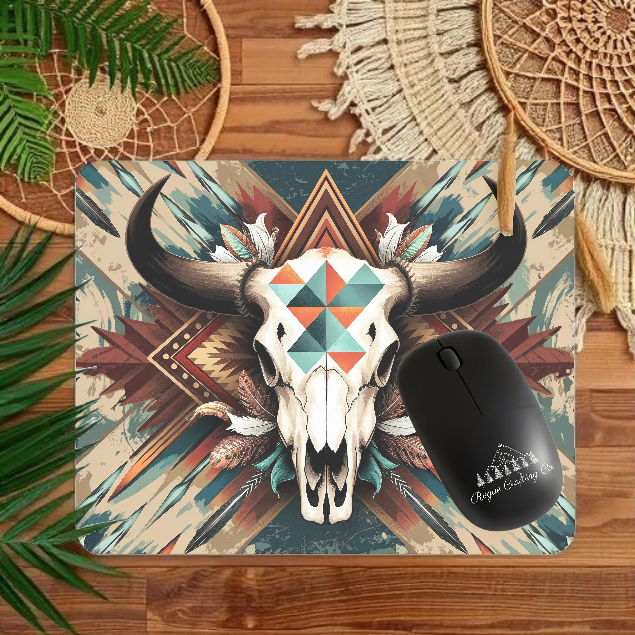 Boho Bull Skull 🐂🌵
