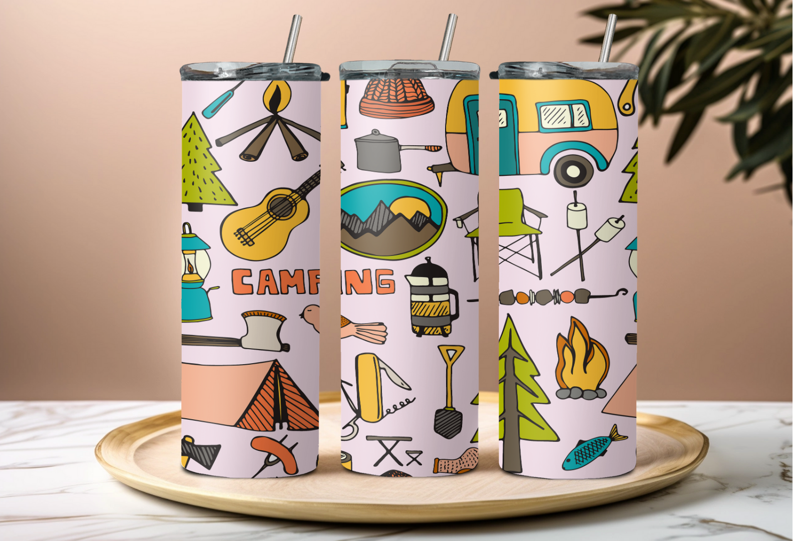 Camping Essentials Tumbler