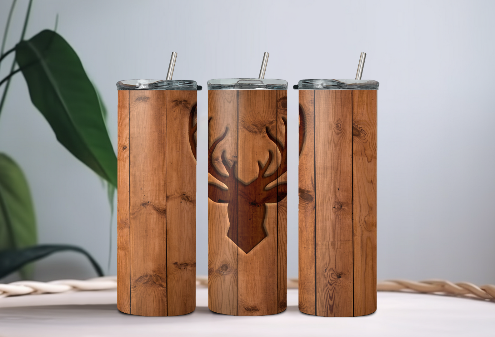 Buck Silhouette Tumbler