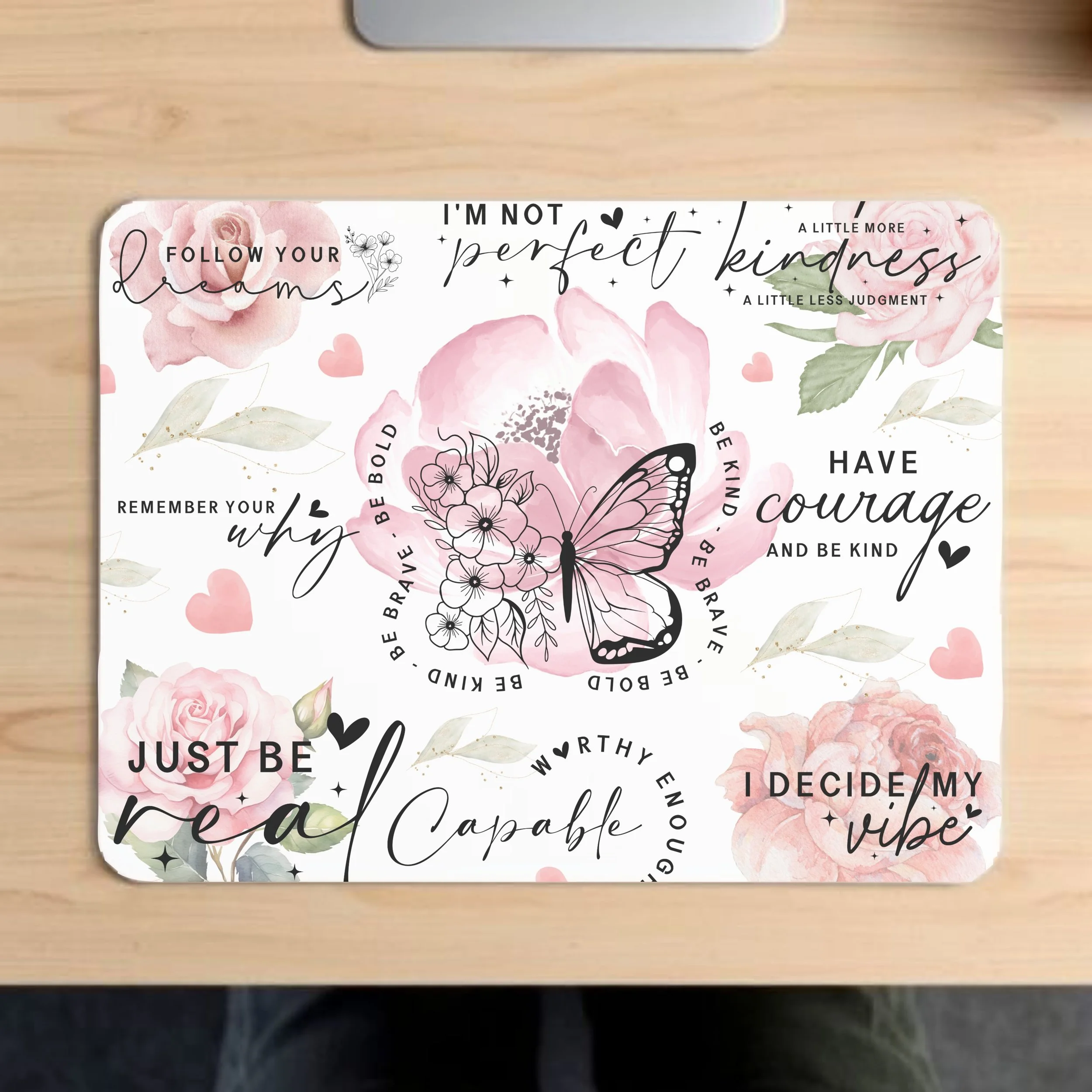 Empowered Butterfly & Blooms 🌸🦋