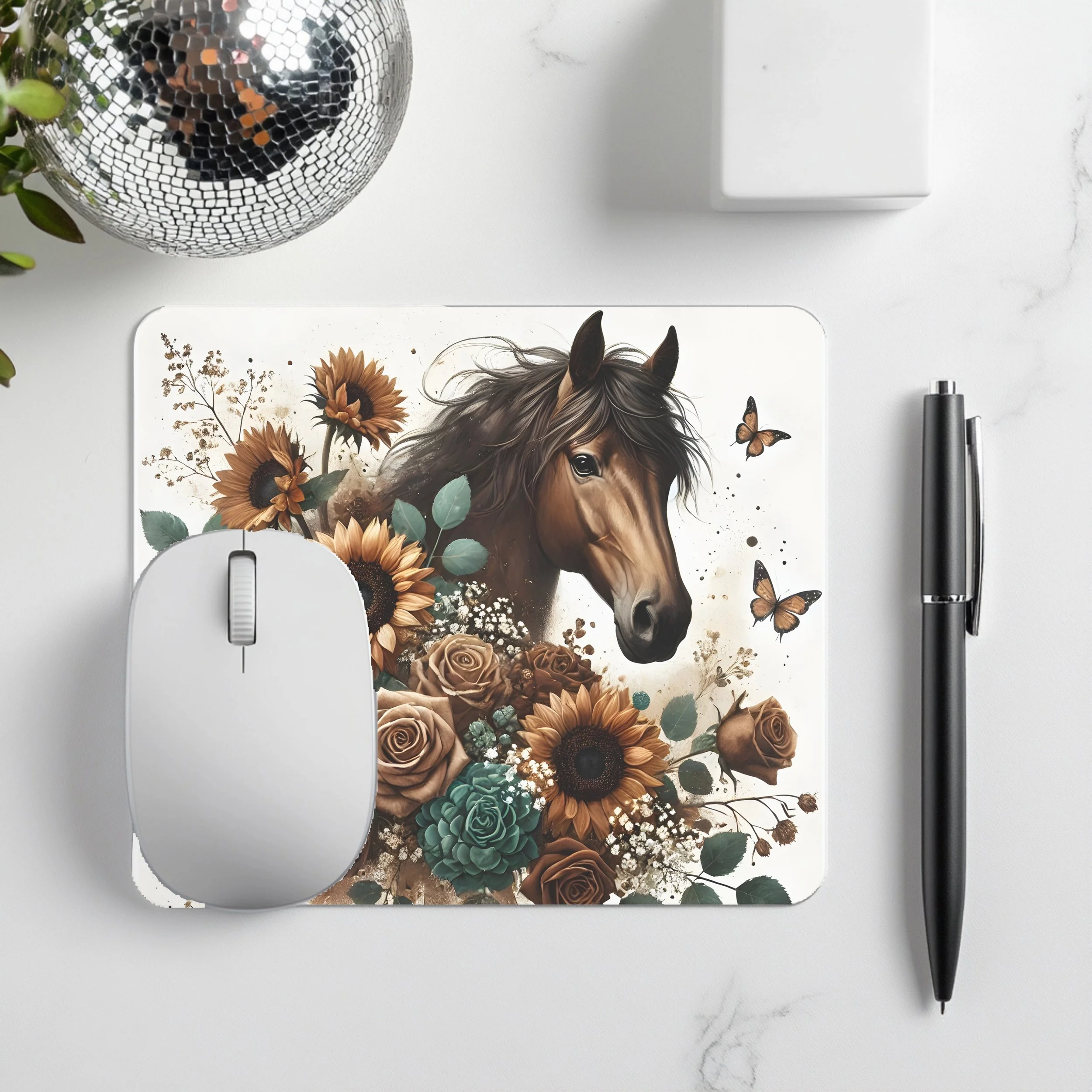 Majestic Harvest Horse 🐴🌻