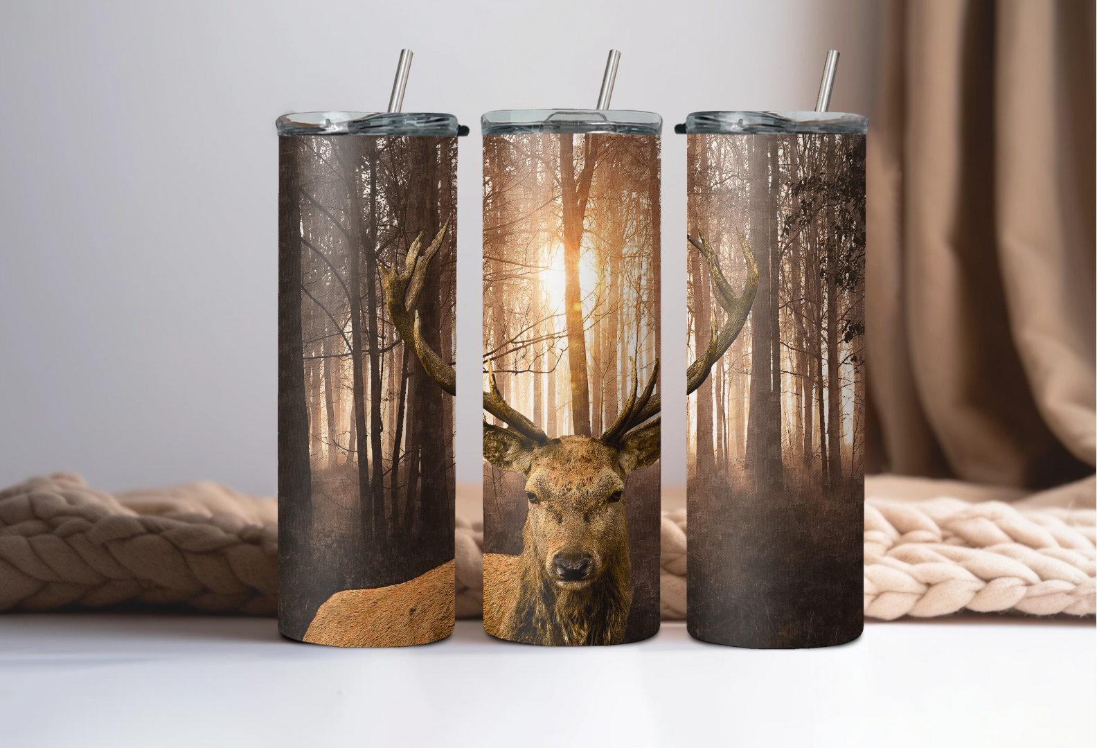 Forest Buck Tumbler