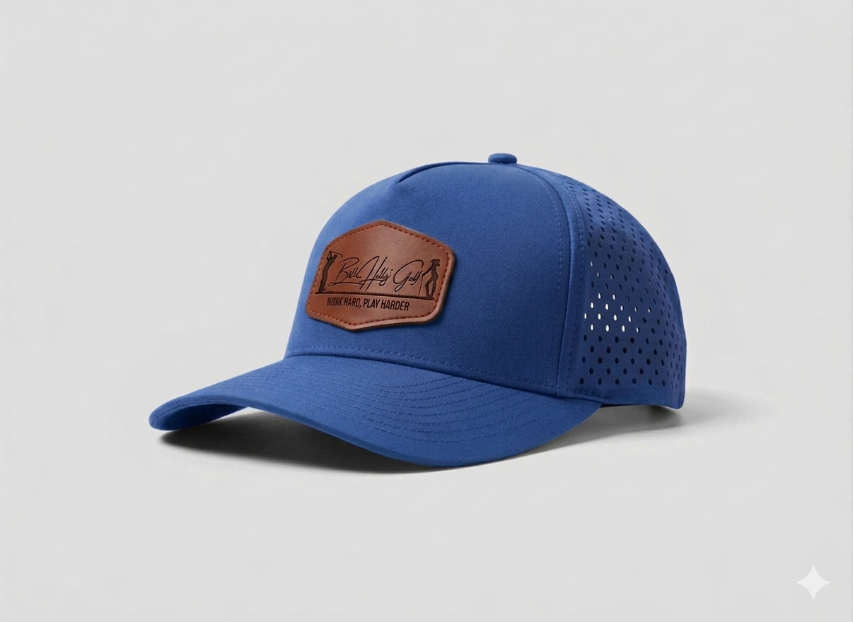 Work Hard, Play Harder Hat Royal Blue