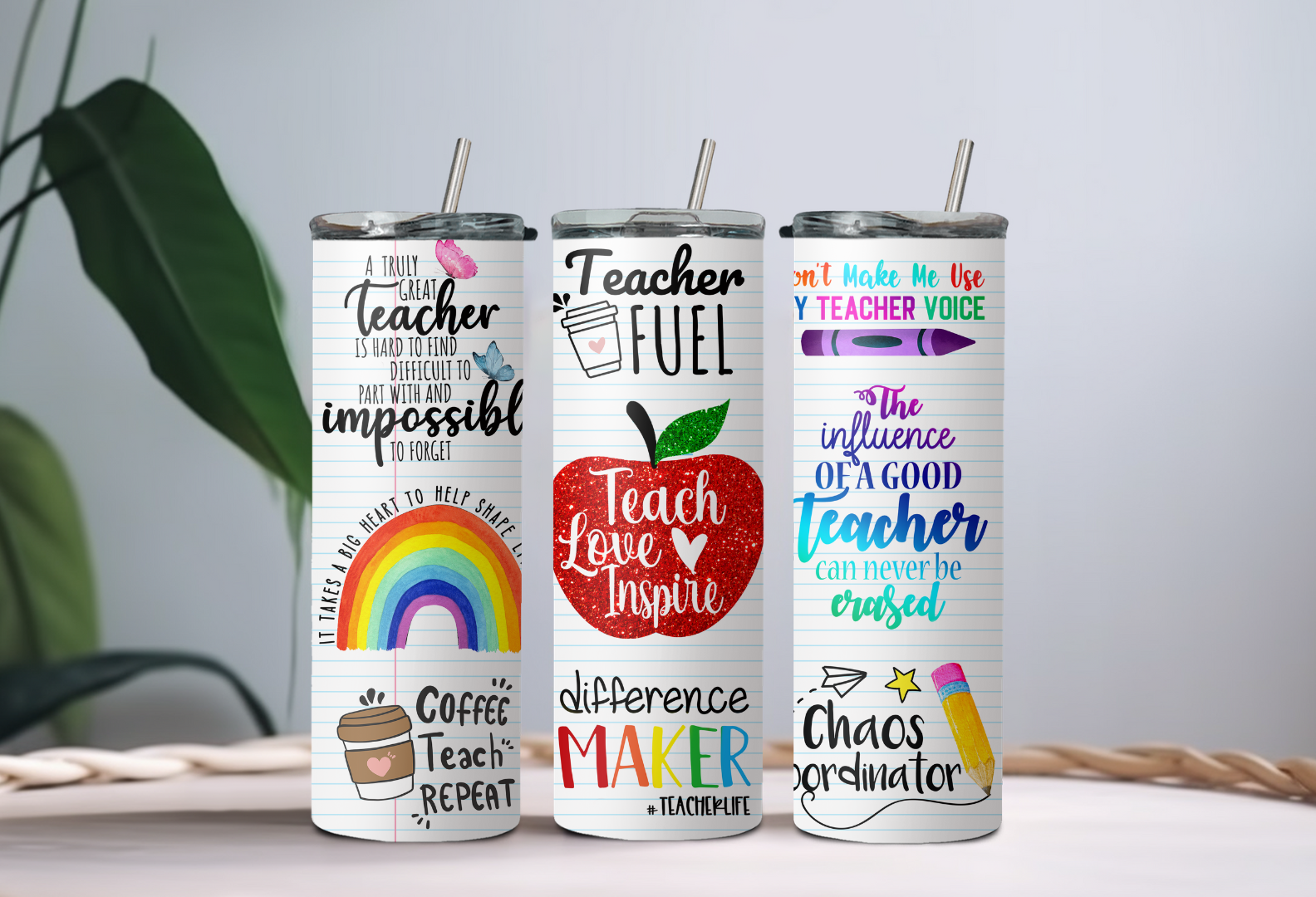 Teacher Quotes Tumbler