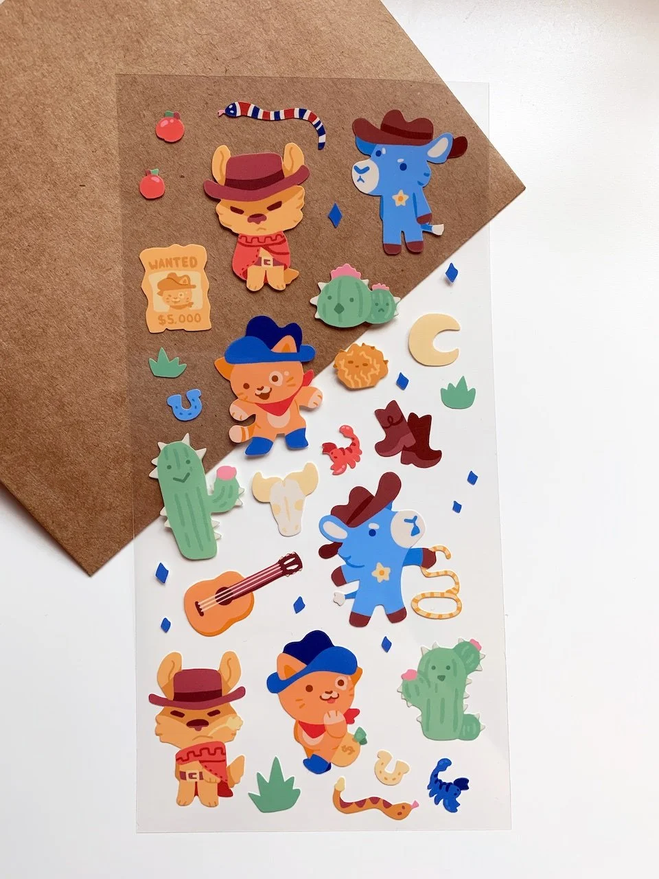 Wild West Sticker Sheet (OC)