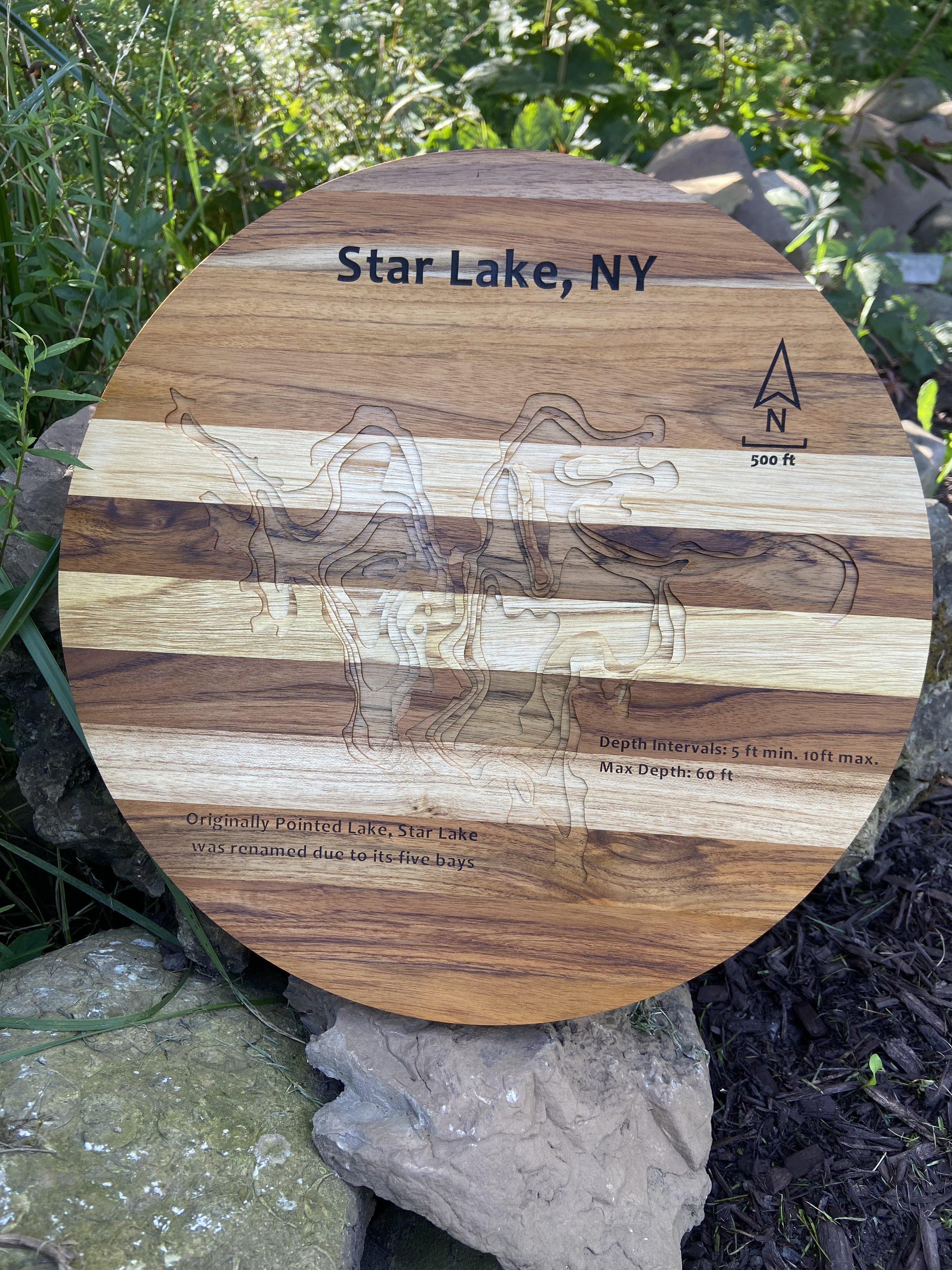 Star Lake 3D Depth Map