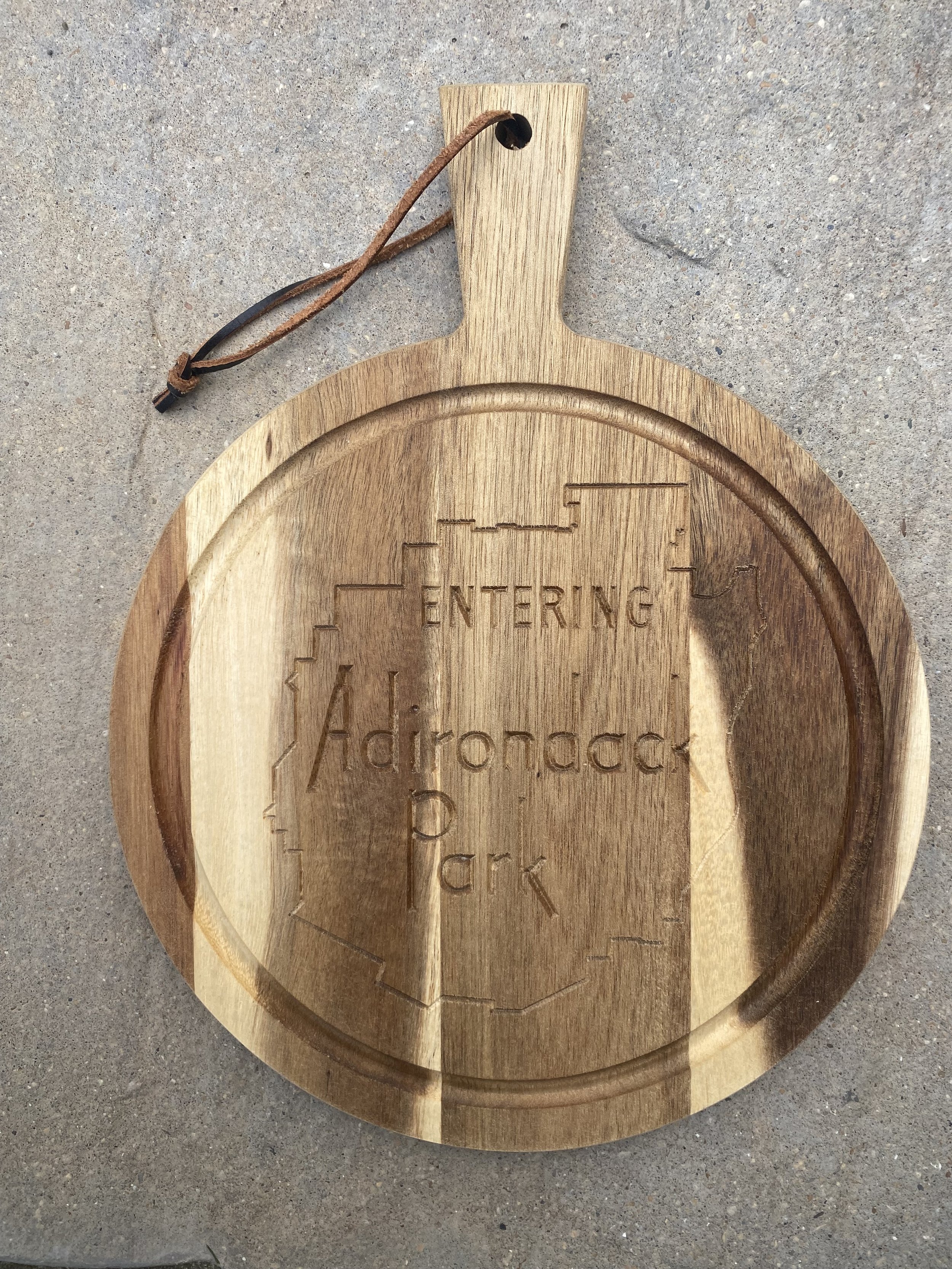 Entering Adirondack Park Serving Board