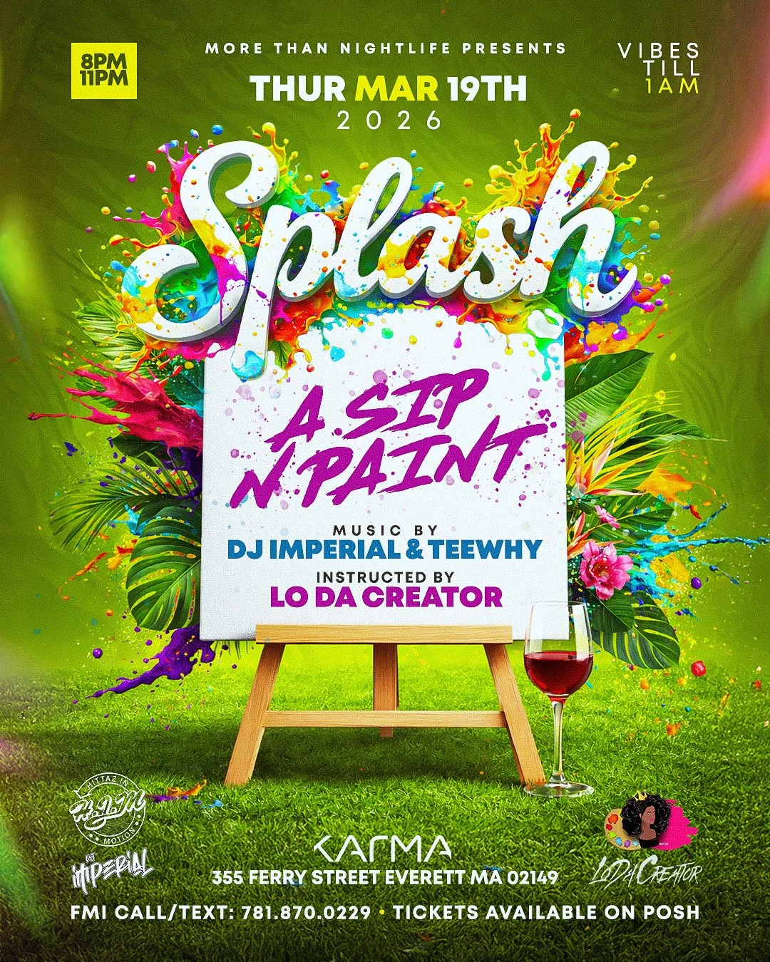 SPLASH: A SIP N’ PAINT
