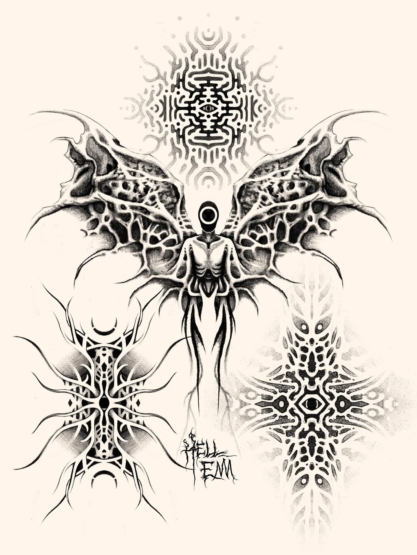 Available 🔗 Booking spring :: DM 

#montrealtattoo #trippytattoo #tattoomontreal #ornementaltattoo #backpiecetattoo