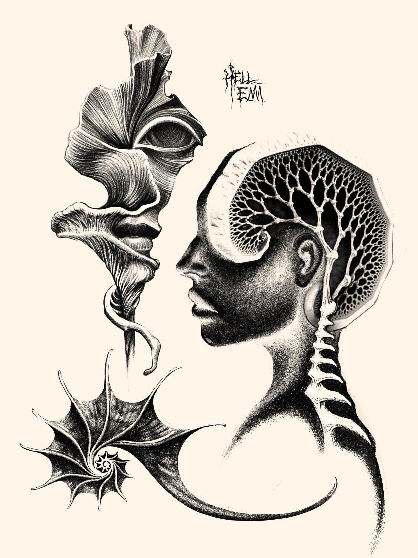 Born from a sea of fractals 🪸🪄✨ available

#vancouvertattoo #bctattoos #montrealtattoo #troisrivierestattoo #trippytattoo