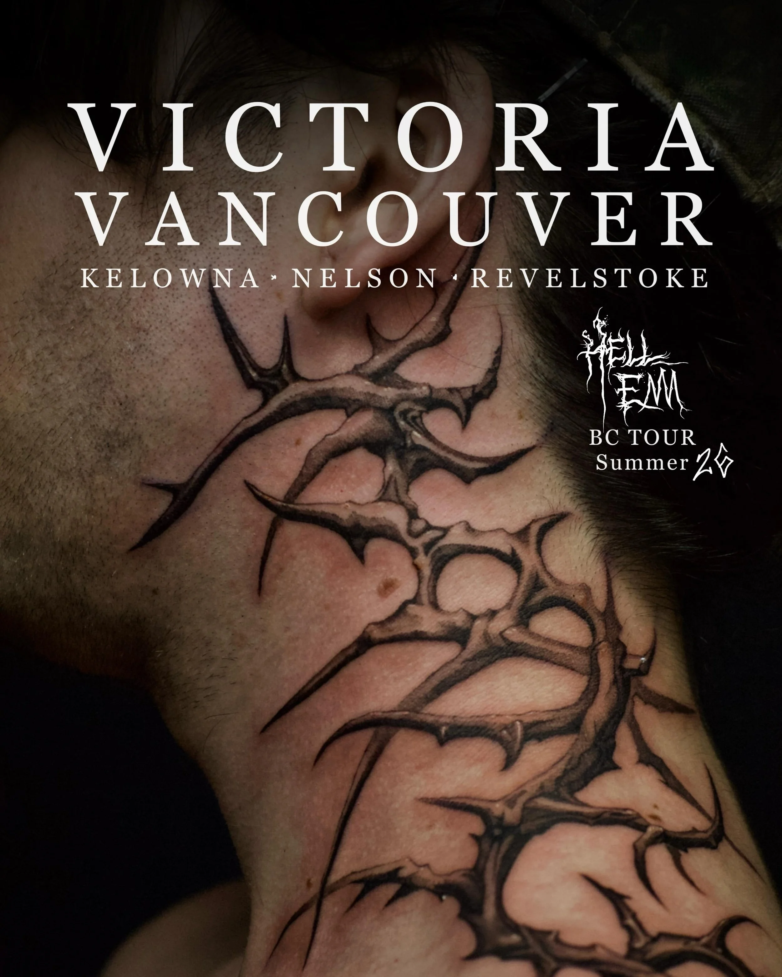 Hey BC! 🖤🦋 My partner @coresap and I will be travelling around and doing tattoo guest spots where wind (and bookings) take us 🦅 hop on the channel to follow our journey, and DM to book your special piece 🗝️🔏 26 is going to be a big one 🦦🔗💕

S