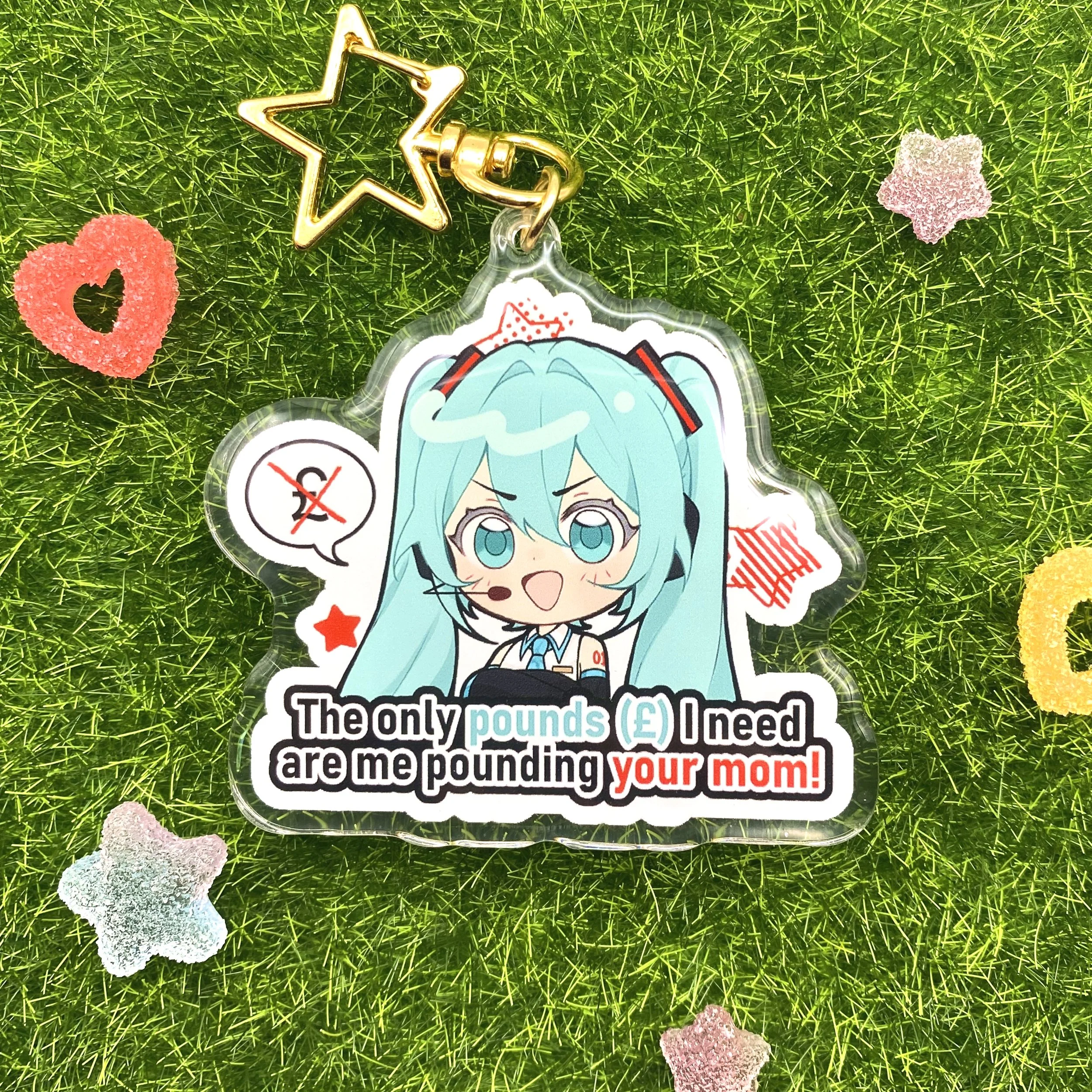 The Only Pounds I Need Keychain