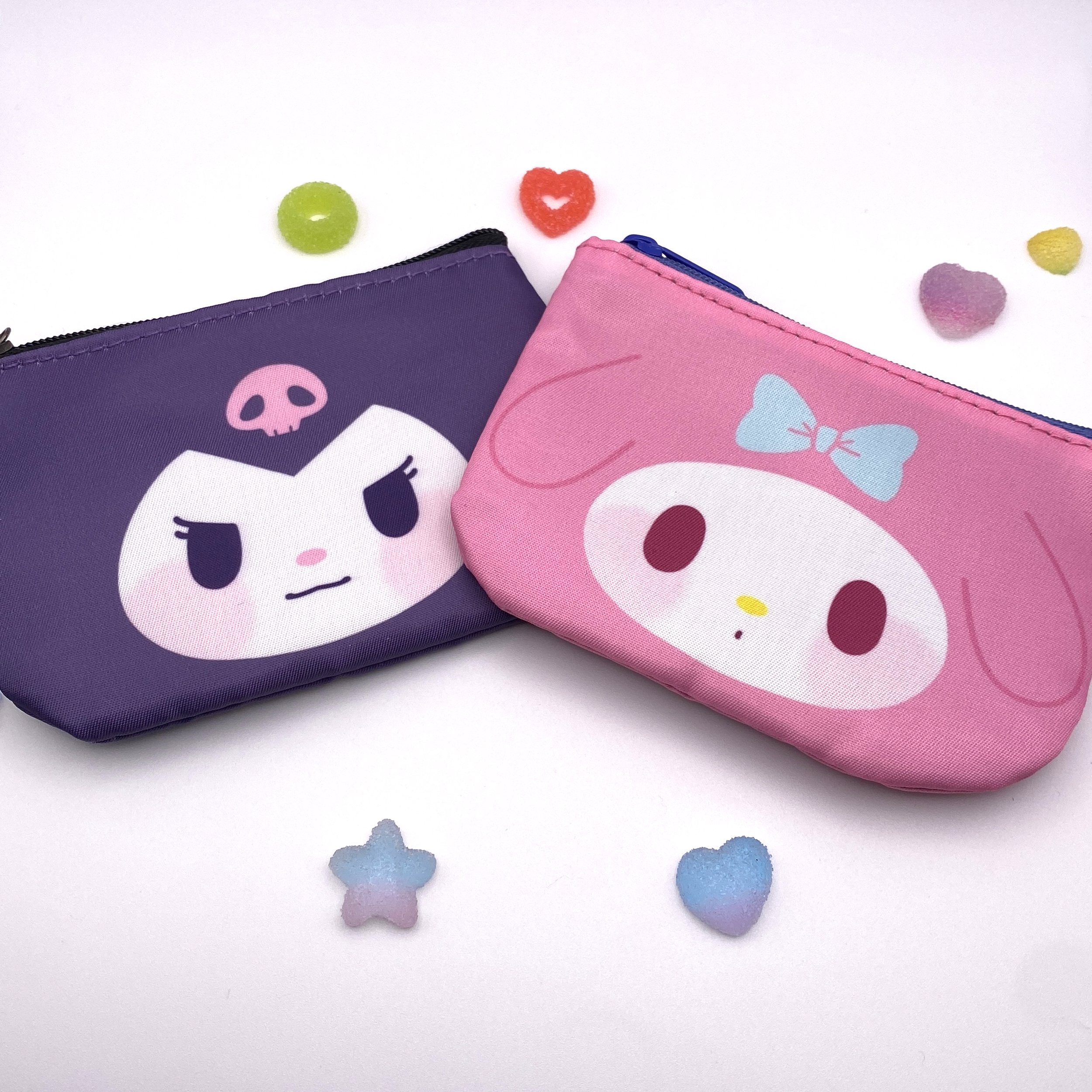My Melody and Kuromi Coin Purses