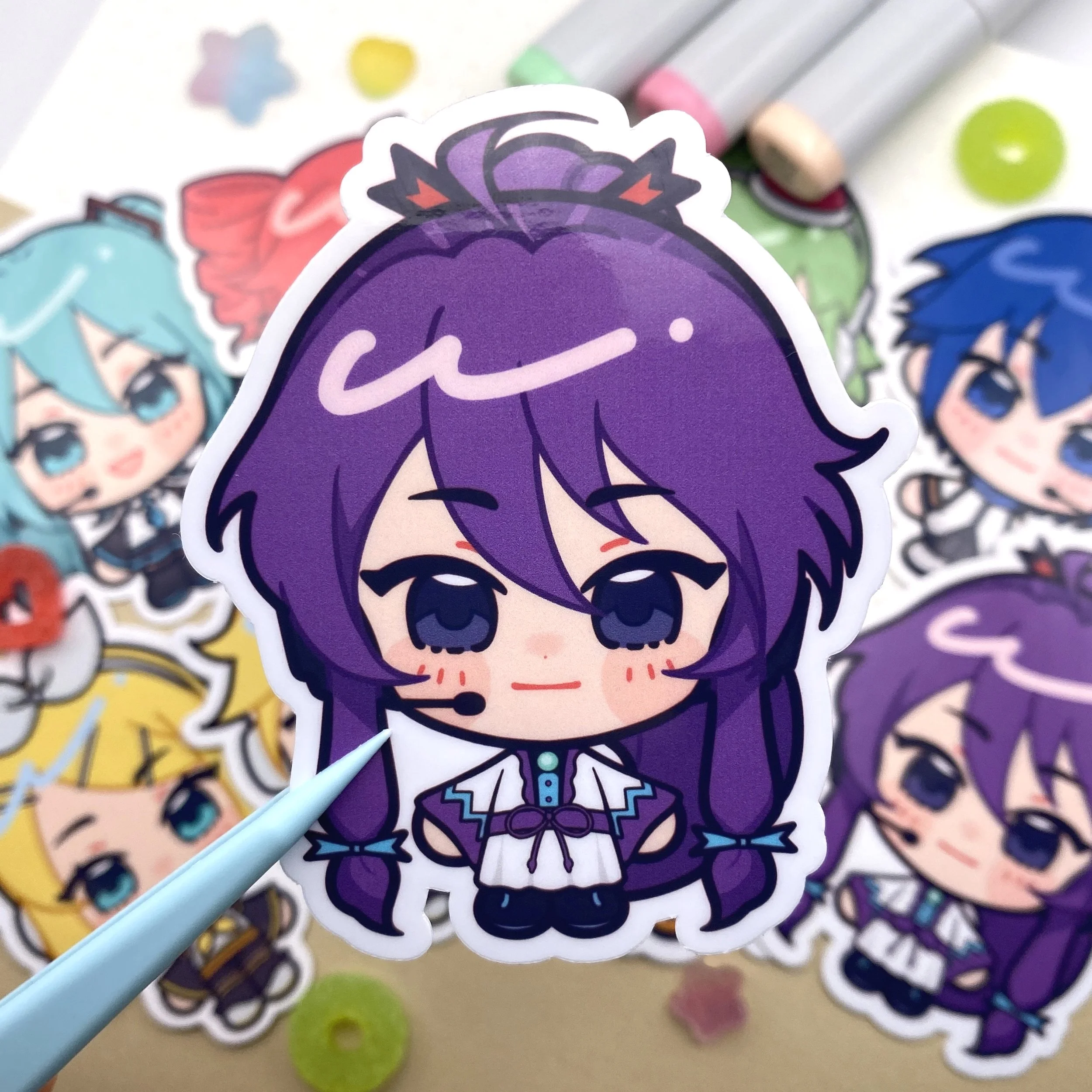 Gakupo Vinyl Sticker