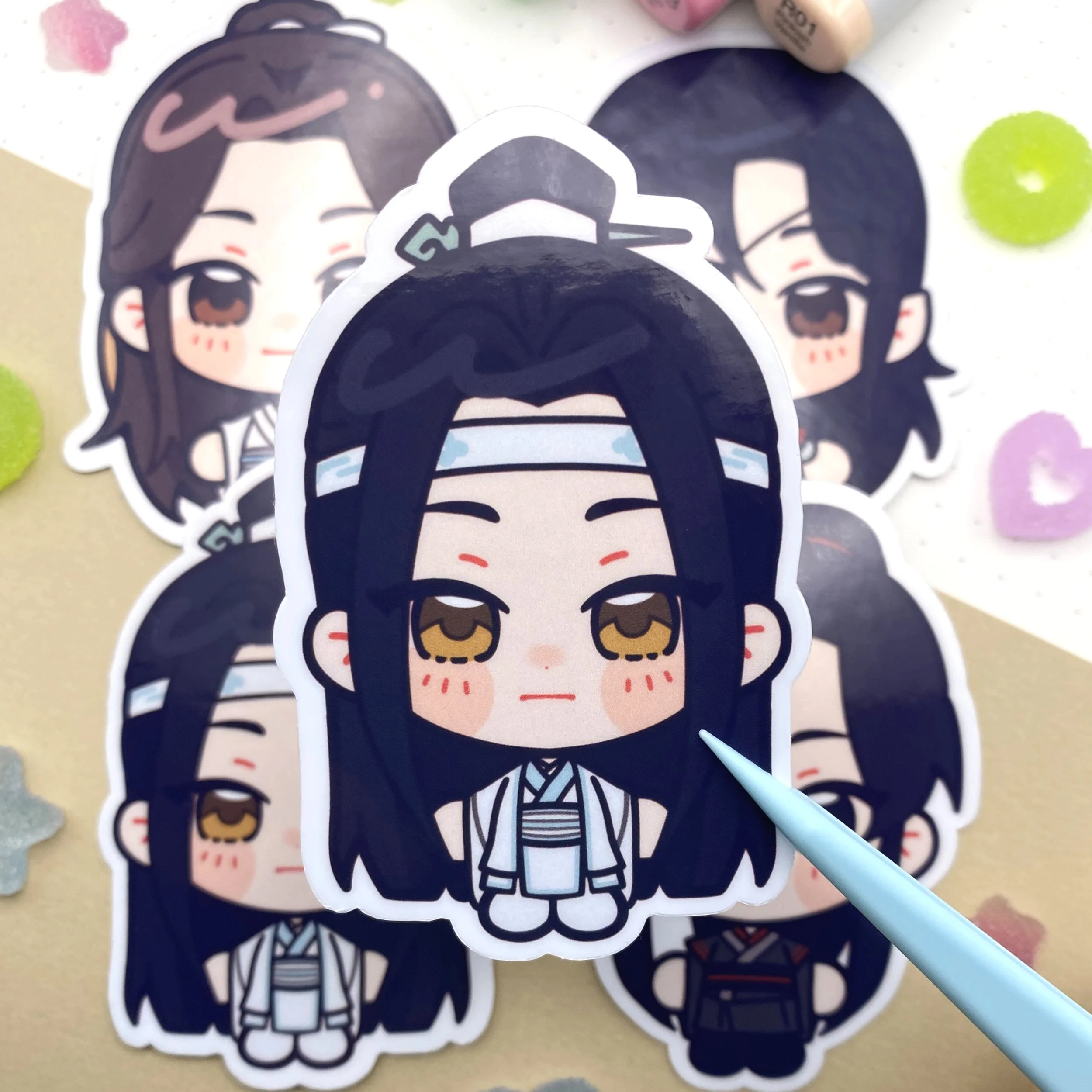 Lan Wangji Vinyl Sticker