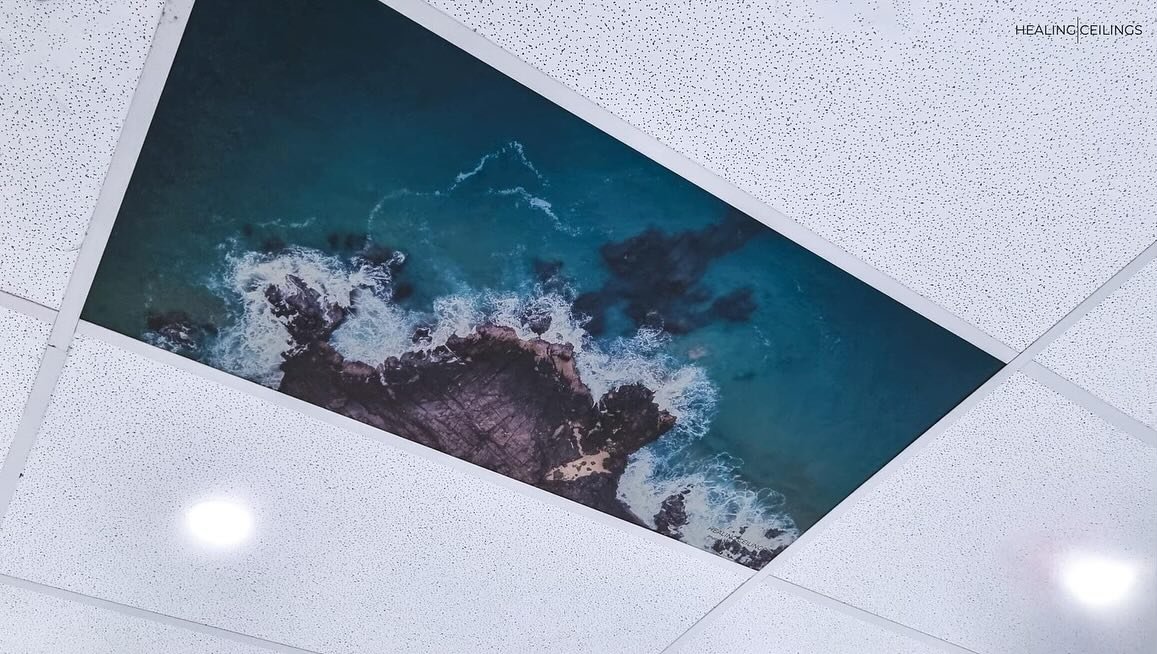These serene aerial views of Noosa by @benjpphotography are making patients look up in a radiation ward in Newcastle NSW. 

I have a few people in my circles undergoing radiation treatment at the moment and from what they have said, they all wish to 