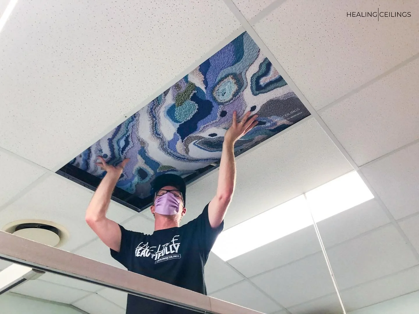 LIVE LIFE BEAUTIFULLY with fine art ceiling tiles.

Look up at these @healingceilings @pi_williams_art fine art tiles when waiting to see your doctor at Fernlands Radius 💙

#healingceilingsmovement #healingceilings #lookup #fineart #colourmyworld #c