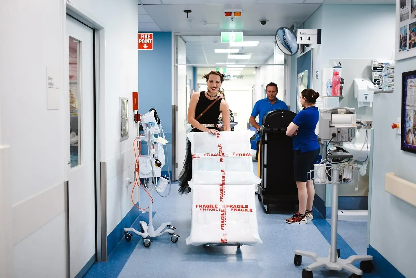 I remember this day as if it were yesterday. In September 2019, we completed our first ceiling art installation in the ward that I had recovered from brain surgery. It was the most heart-warming and life-changing moment. I was overwhelmed with gratit