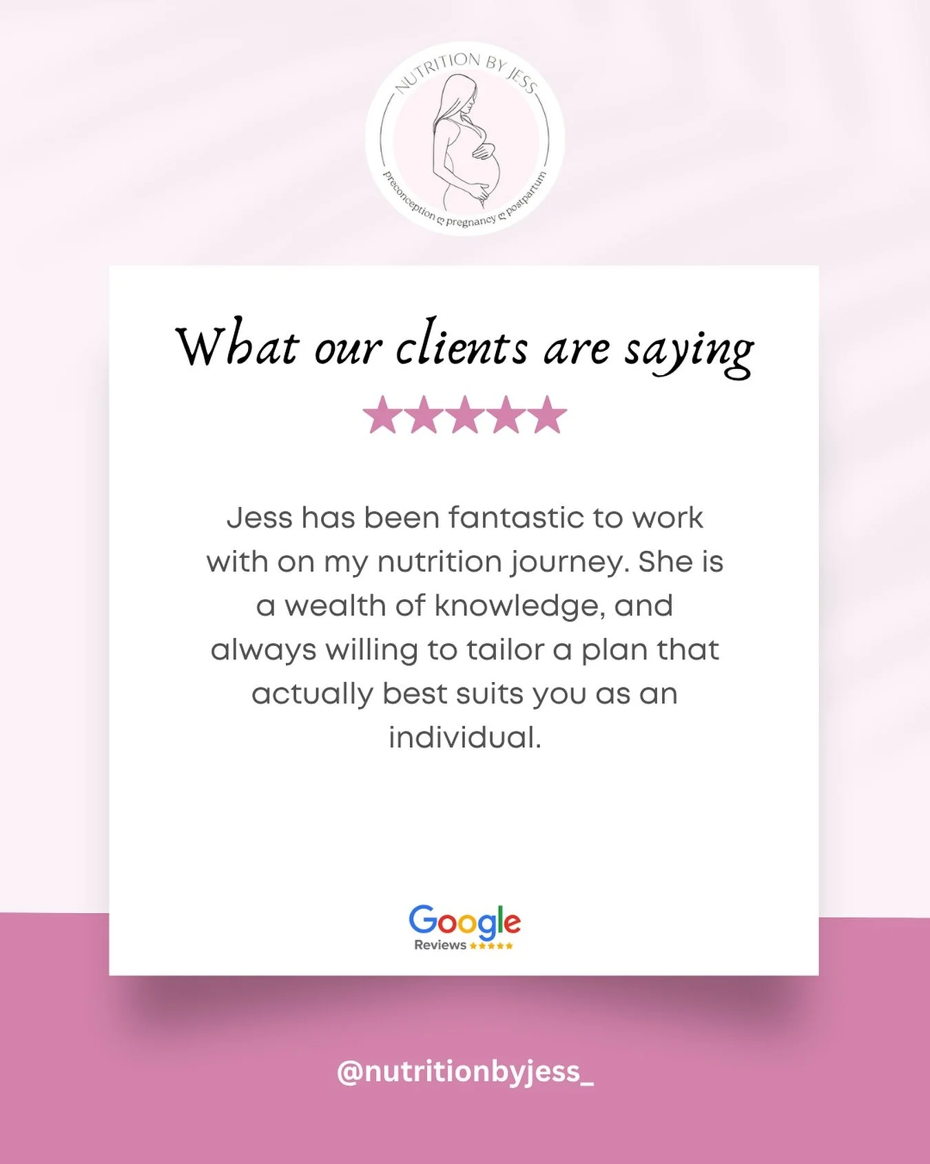 Another beautiful client review 🥰 

After each consult you are emailed a treatment plan of everything we discussed and step by step instructions on what to do next to improve your health. 

You&rsquo;re not only educated on why we are making changes