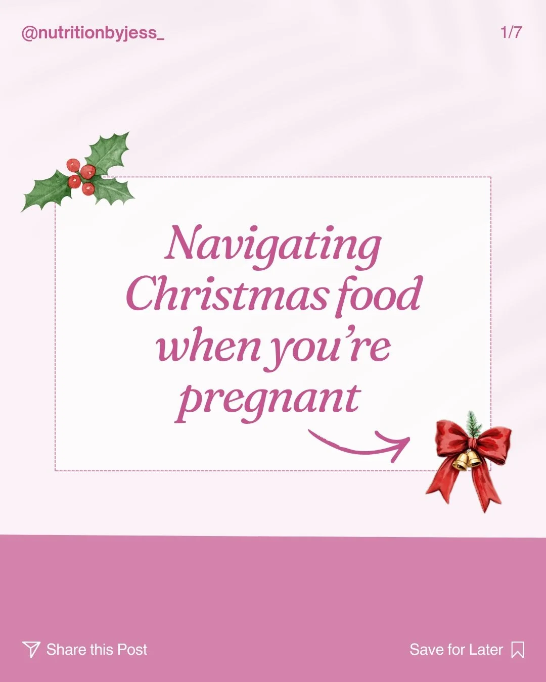 Enjoy the celebrations without the stress, with this quick go to guide for navigating Christmas meals when you&rsquo;re pregnant 🤰 

If you need help navigating what food to eat when you&rsquo;re pregnant, I can help ease the confusion around food s