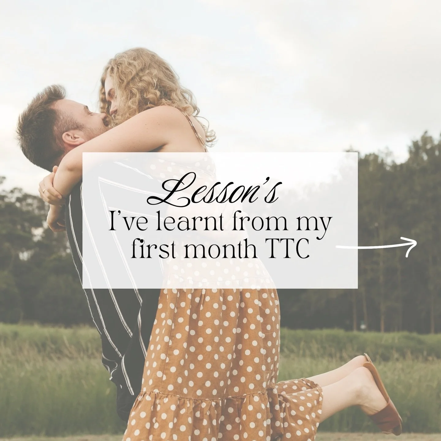 Bonus lesson: honour your emotions. TTC brings up so many feelings, no matter where you are in your journey ✨ be kind to yourself and others 🫶🏼

If you ever want to chat or vent to someone who gets it, my DMS are always open ✨

#ttc #ttccommunity #