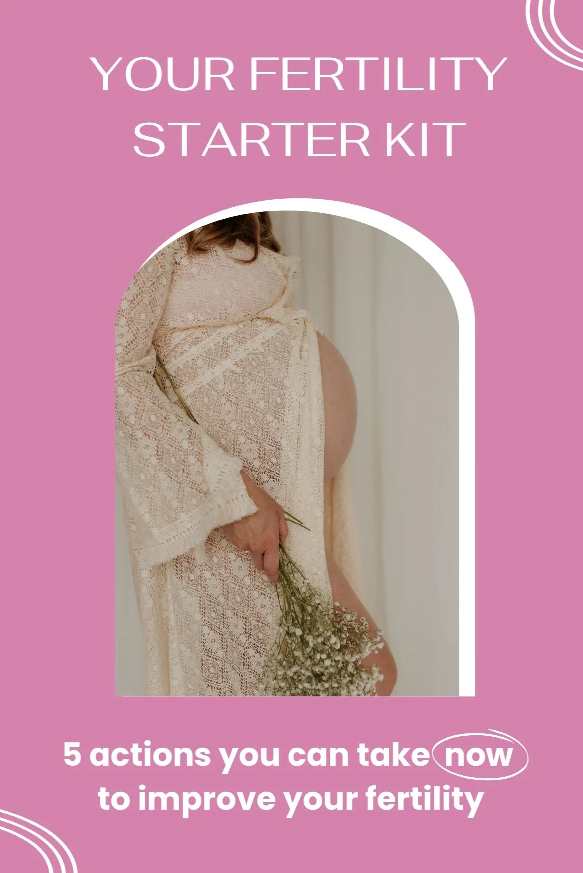 5 actions from a fertility nutritionist to improve fertility and increase chances of conception.