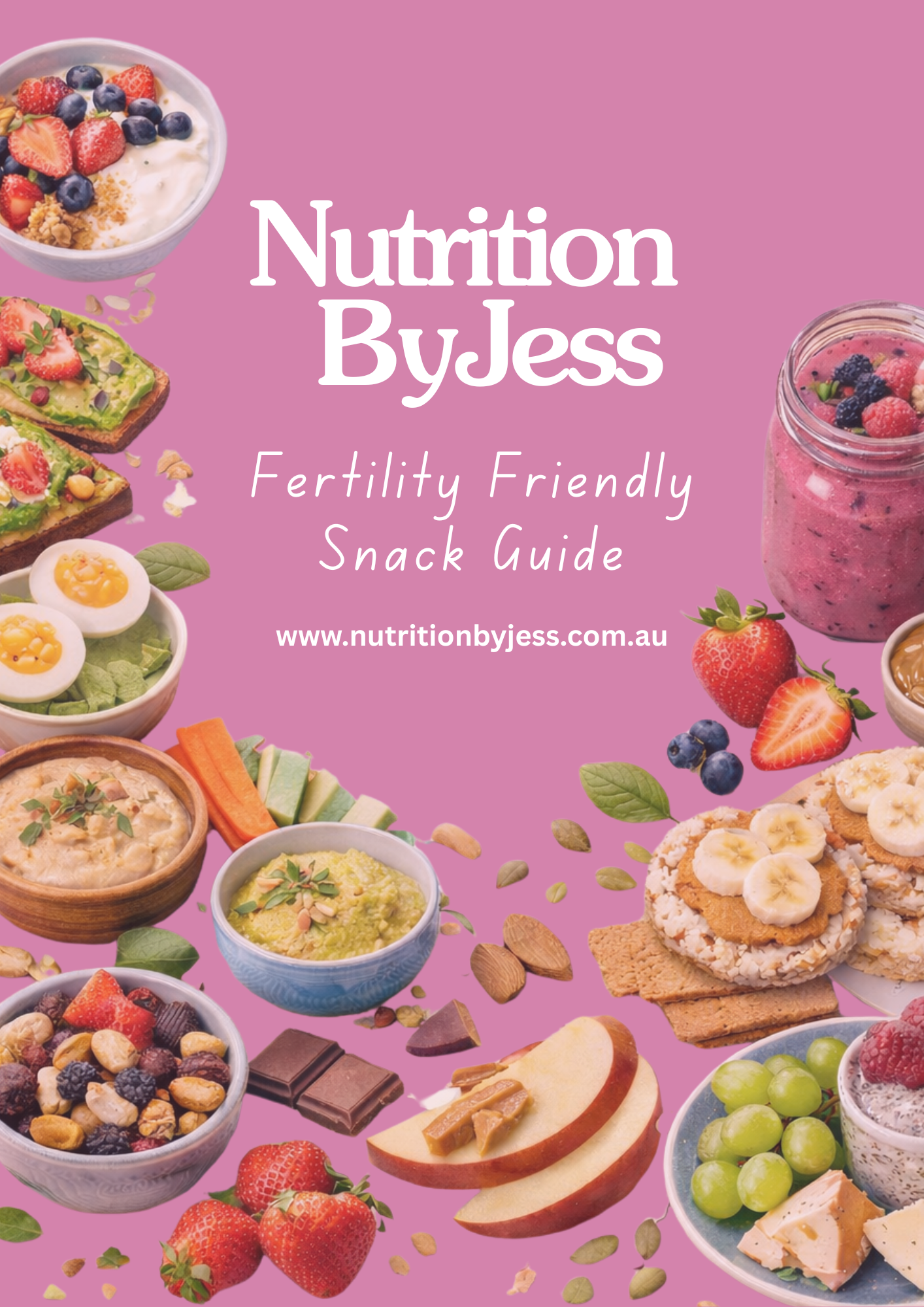 Fertility snack ebook that improves blood sugars and supports healthy conception