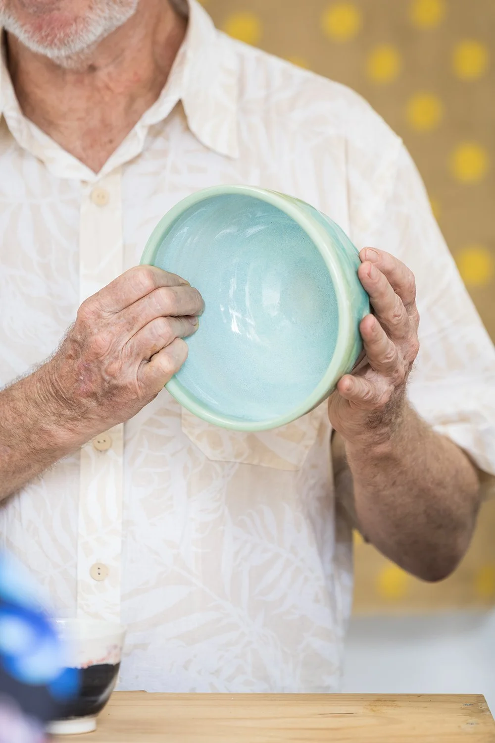 Designer product at local artisan market