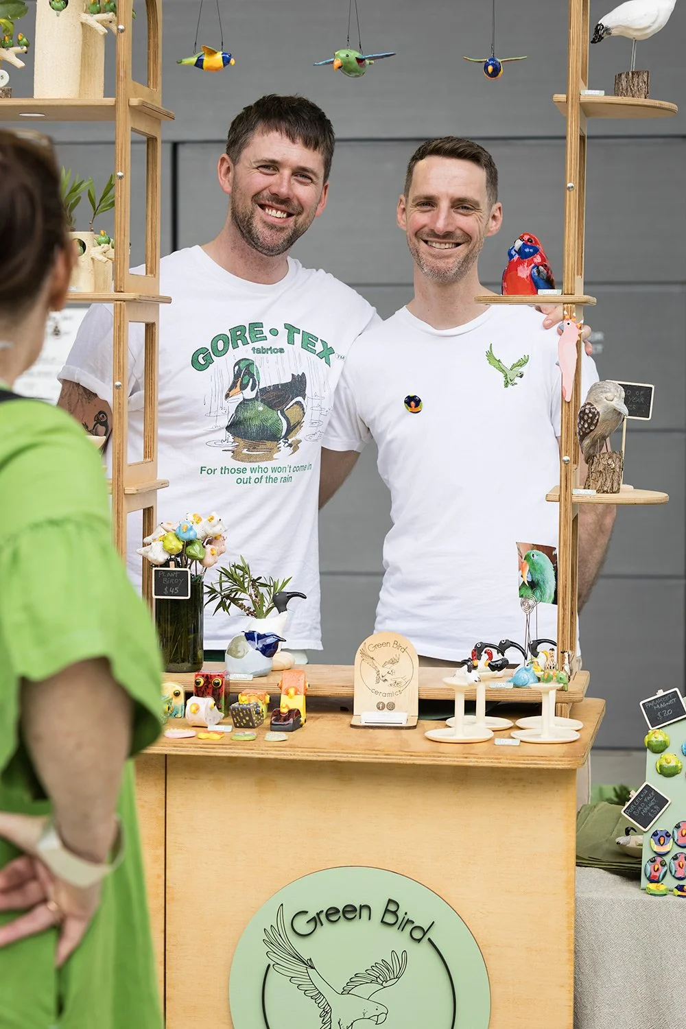 Brand activation showcasing products and design