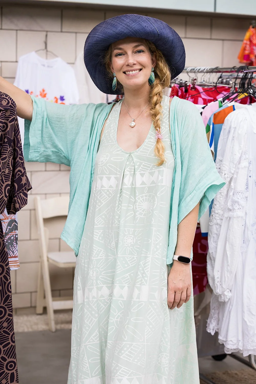 Local design market stallholder at QAGOMA