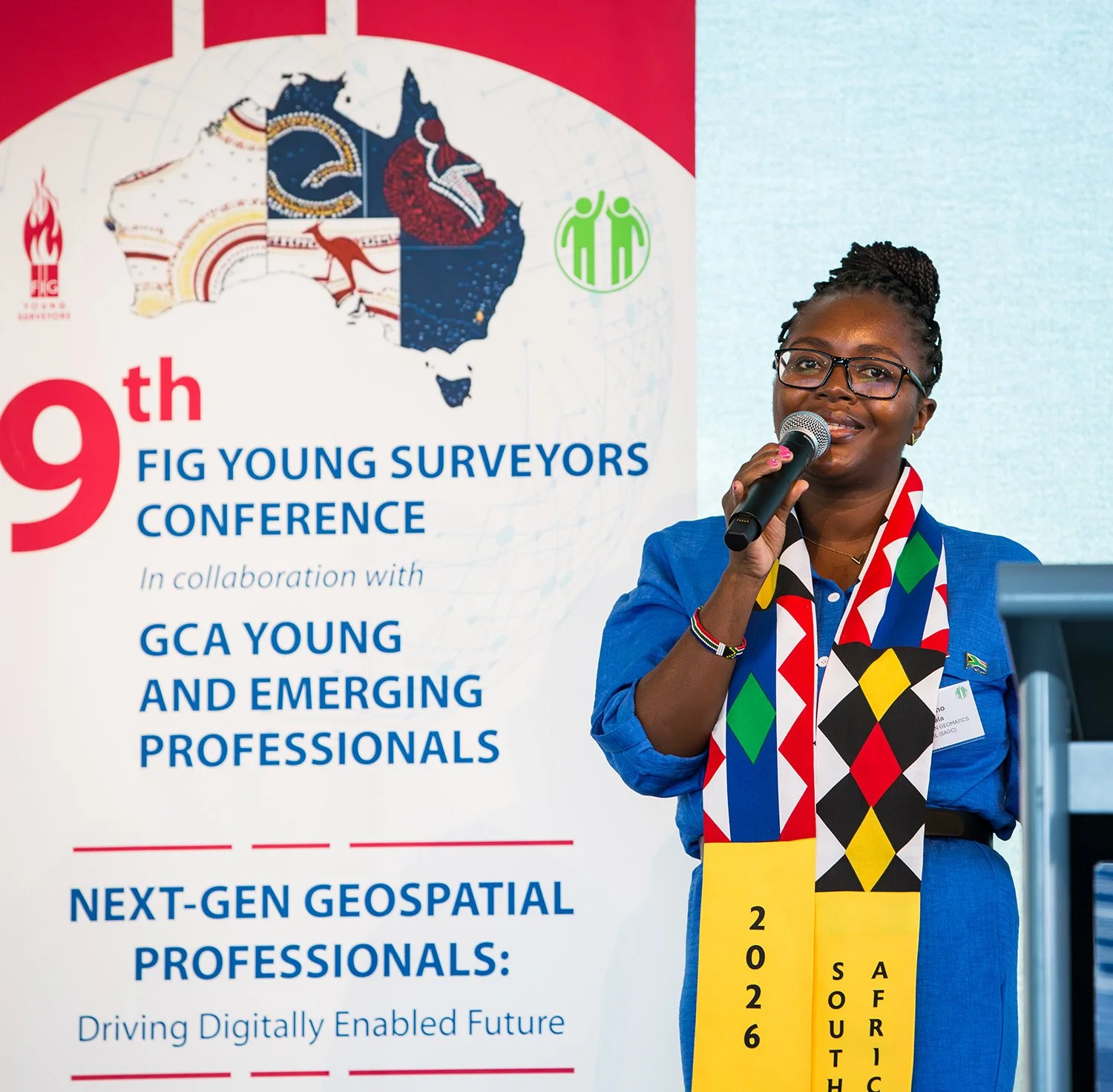 Keynote speaker presenting at a Brisbane conference