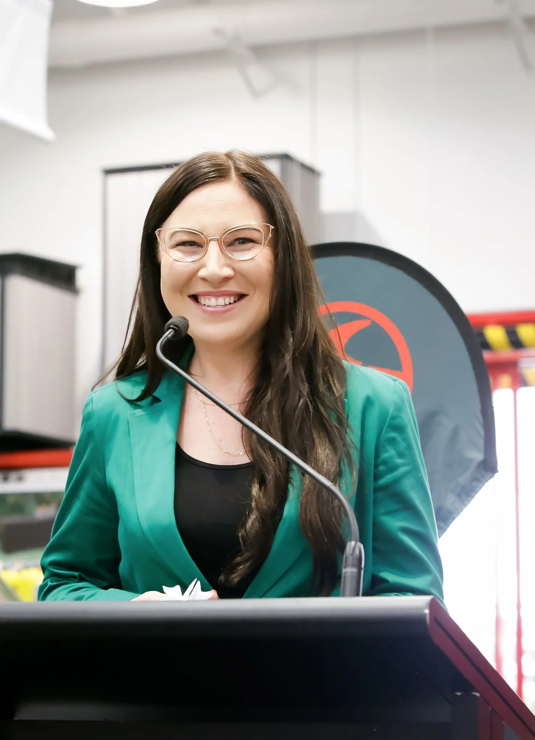 Presentation during Bunnings store opening