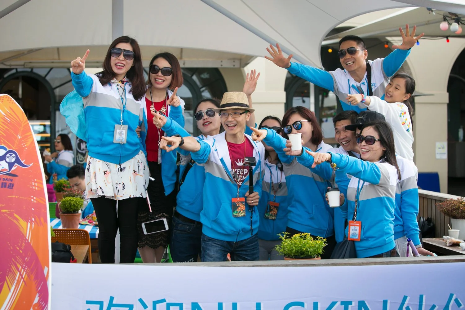 International conference delegates enjoying a day tour in Australia