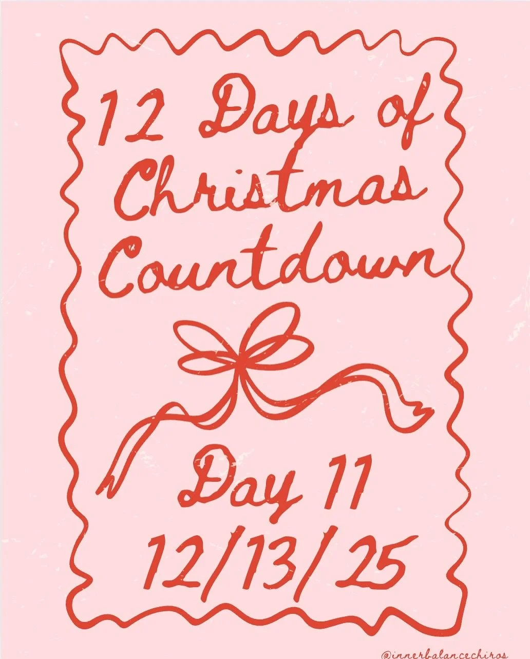 ✨ Day 11 &mdash; 11 Signs Your Nervous System Is Stressed

When your nervous system is overwhelmed, it always sends you signs. 🛑
Here are 11 signs to pay attention to&mdash;especially during the holiday rush:

1️⃣ Trouble falling or staying asleep
2