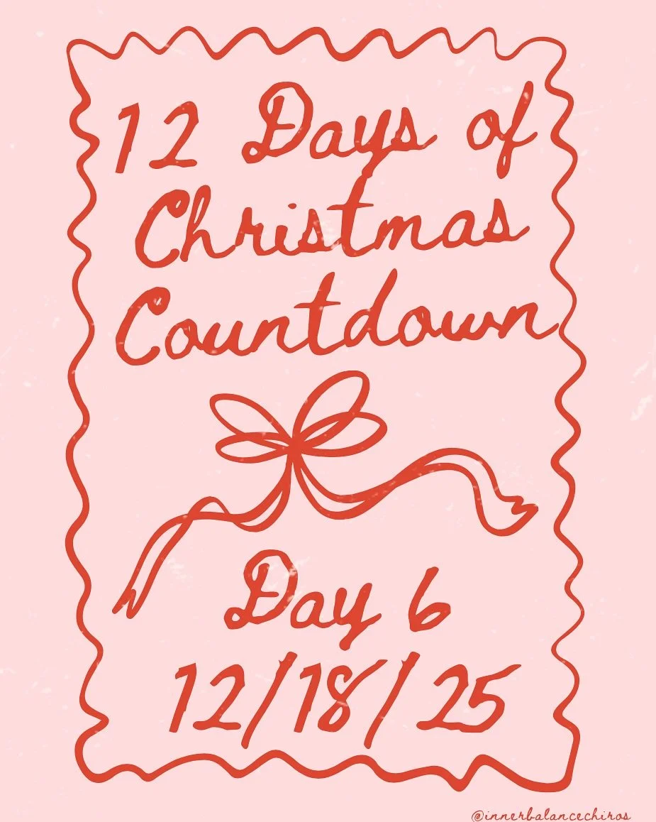 ✨ Day 6 &mdash; 6 Chiropractor-Approved Nutrition Tips for the Holidays

Holiday food doesn&rsquo;t have to leave you feeling drained, bloated, or overstimulated. These simple nutrition habits help support your nervous system, digestion, energy, and 