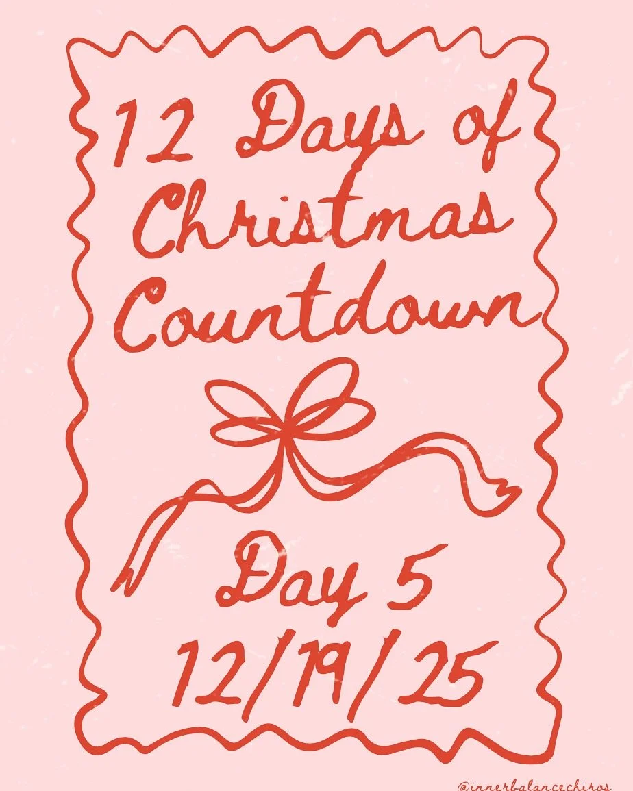 ✨ Day 5 &mdash; 5 Posture Fixes for Holiday Travel

🚫Stop scrolling&hellip;🎅 Even Santa stretches&mdash;take 3 minutes to flow and reset your posture ⬇️

Travel can leave your body stiff, compressed, and out of alignment. These gentle yoga poses he