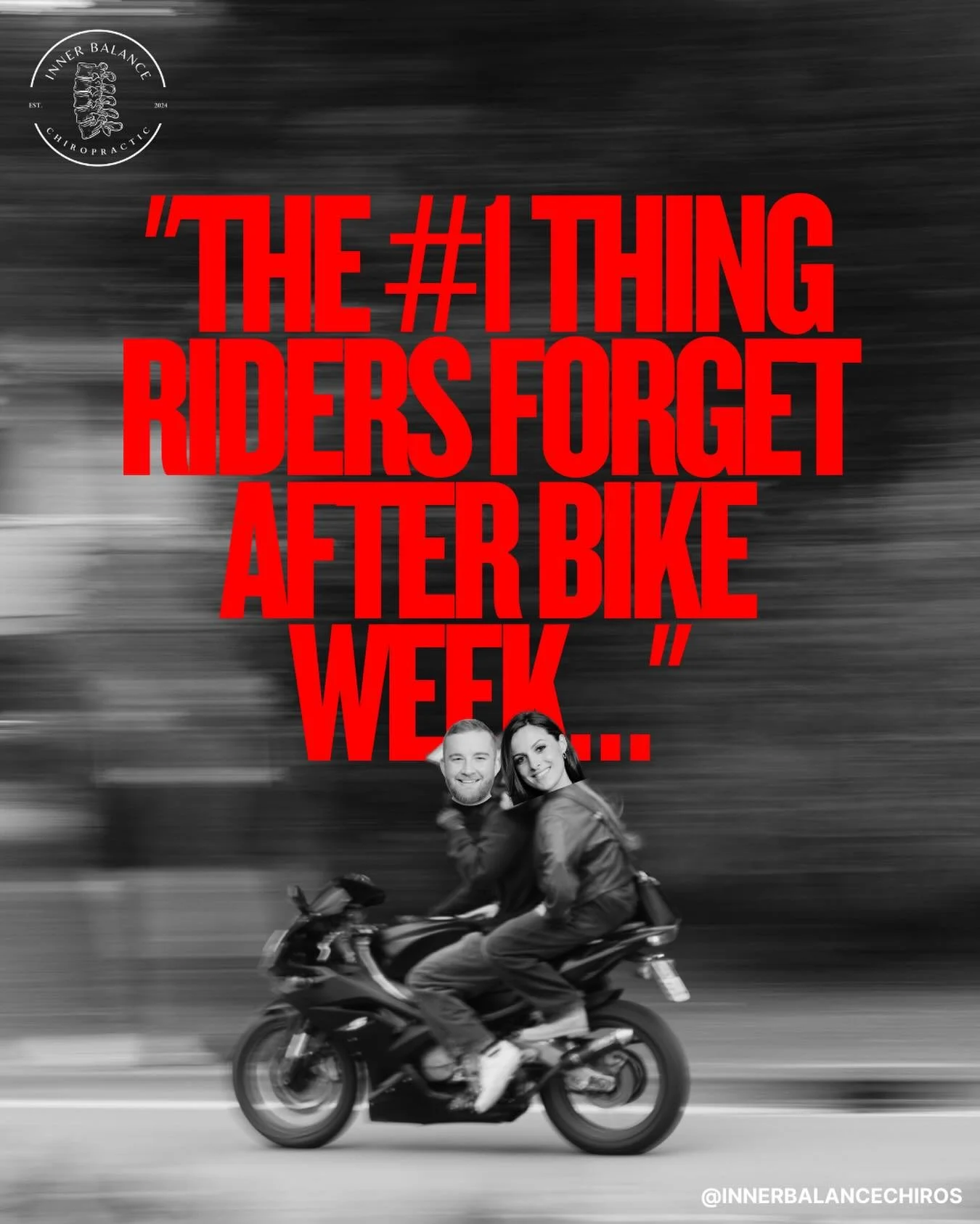 🏍️ The #1 Thing Riders Forget After Bike Week&hellip;

👉 Your nervous system.

Every mile you ride stimulates your nervous system.

The posture.
The vibration.
The speed.
The constant awareness of traffic and surroundings.

Your body shifts into a 