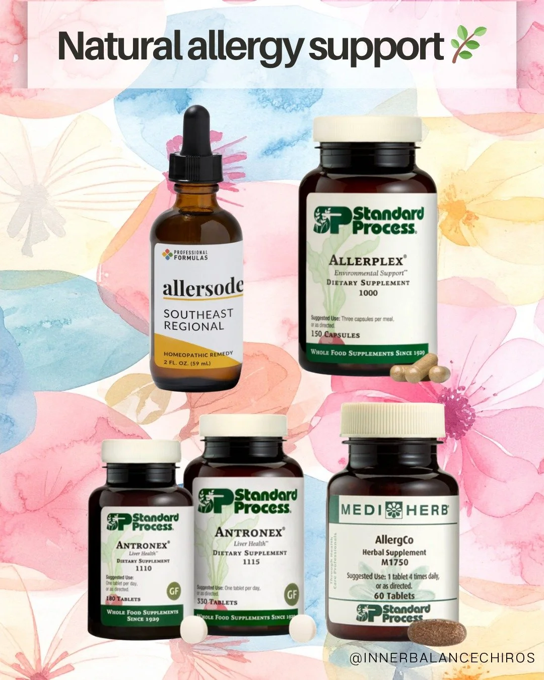 🤧 Allergy season hitting hard?

If you&rsquo;re dealing with:
&bull; Sneezing
&bull; Congestion
&bull; Itchy eyes
&bull; Sinus pressure
&hellip;it&rsquo;s often a sign your body is dealing with histamine overload + immune stress.

Here are some of o