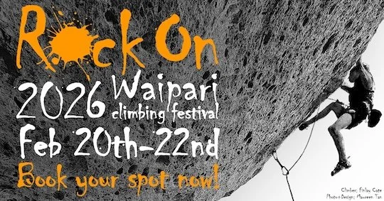 Rock On - Waipari Climbing Festival