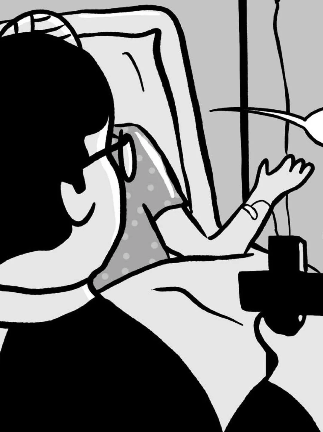 Miracle in the Neurology ICU — Cartoon for Out-of-network Network