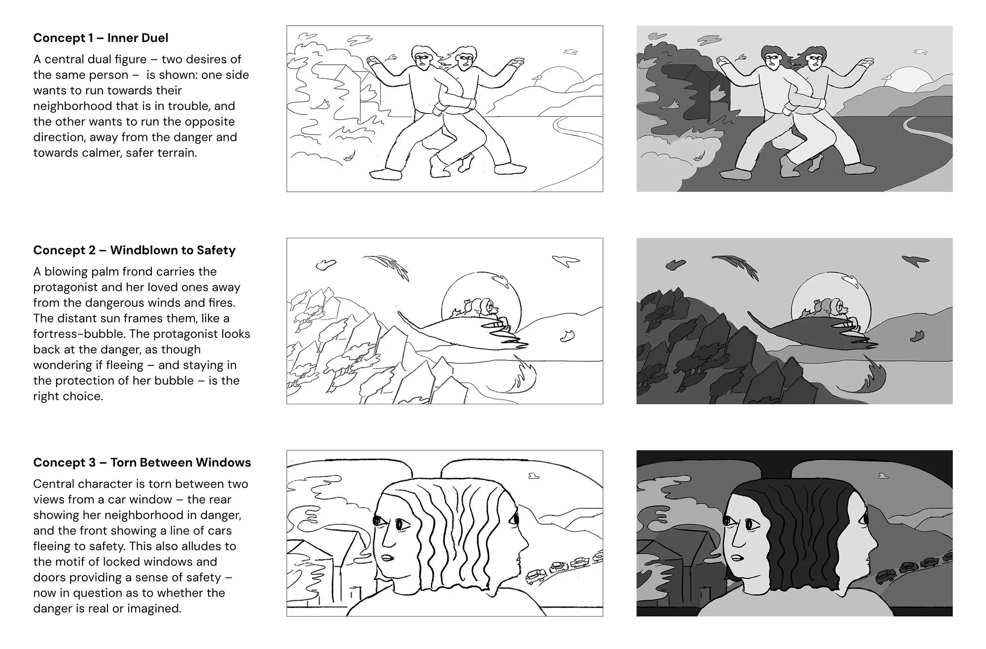 Submitted sketches