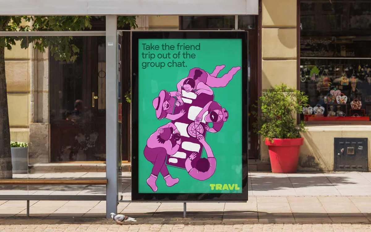 TRAVL: Editorial Illustration & Campaign