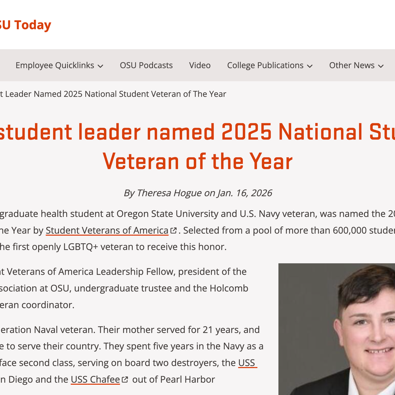 What OSU Celebrates, and What It Bans