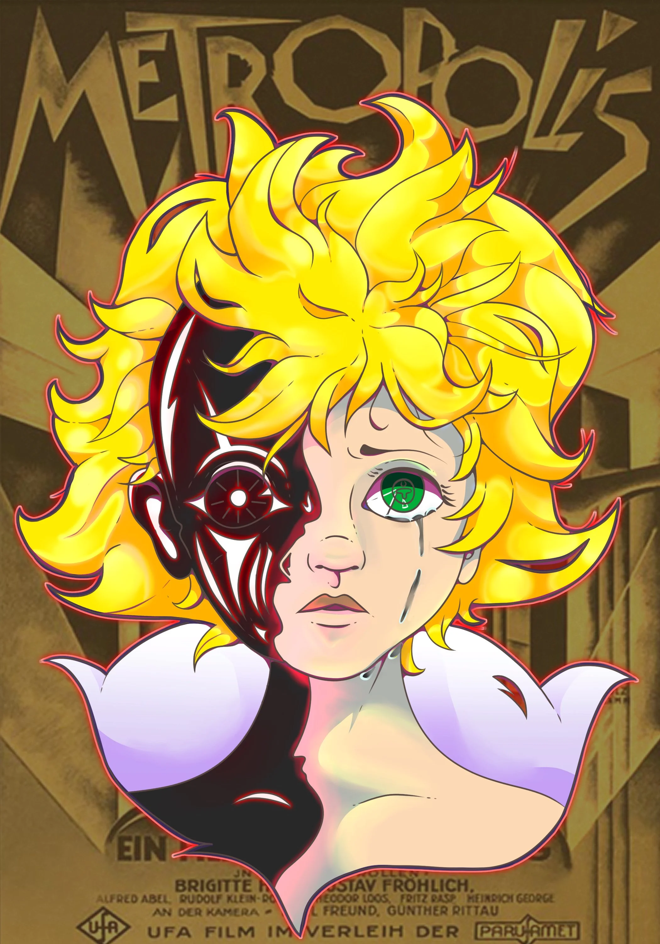 Metropolis Print { Tima "Who am I"
