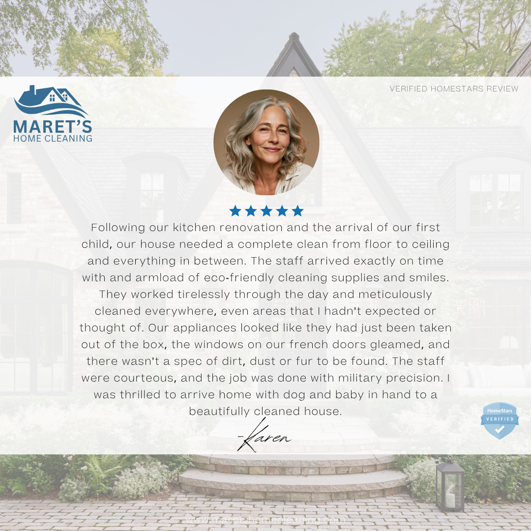 Verified Testimonial Reviews for Toronto Best Cleaning Company & Services by Marets Home Cleaning located in Toronto, ON. We are Toronto's best and rated for our cleaning services.