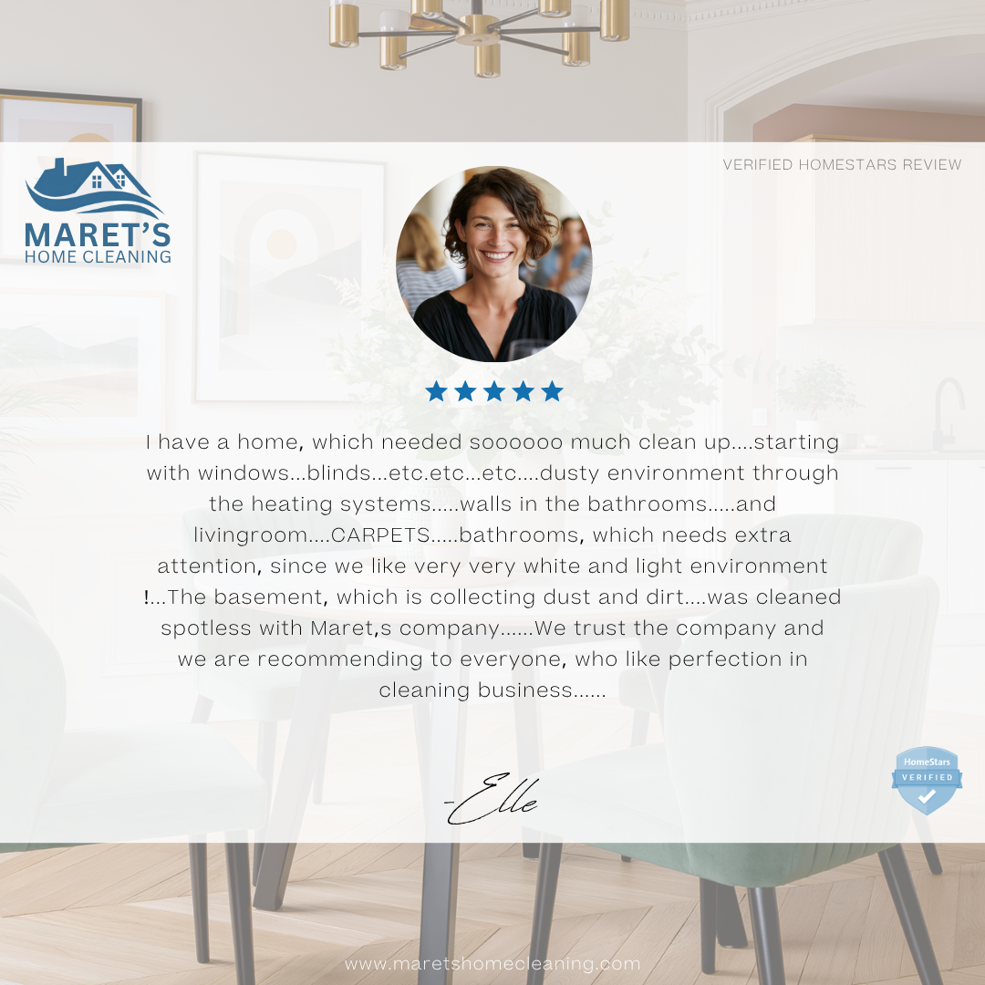 Verified Testimonial Reviews for Toronto Best Cleaning Company & Services by Marets Home Cleaning located in Toronto, ON. We are Toronto's best and rated for our cleaning services.