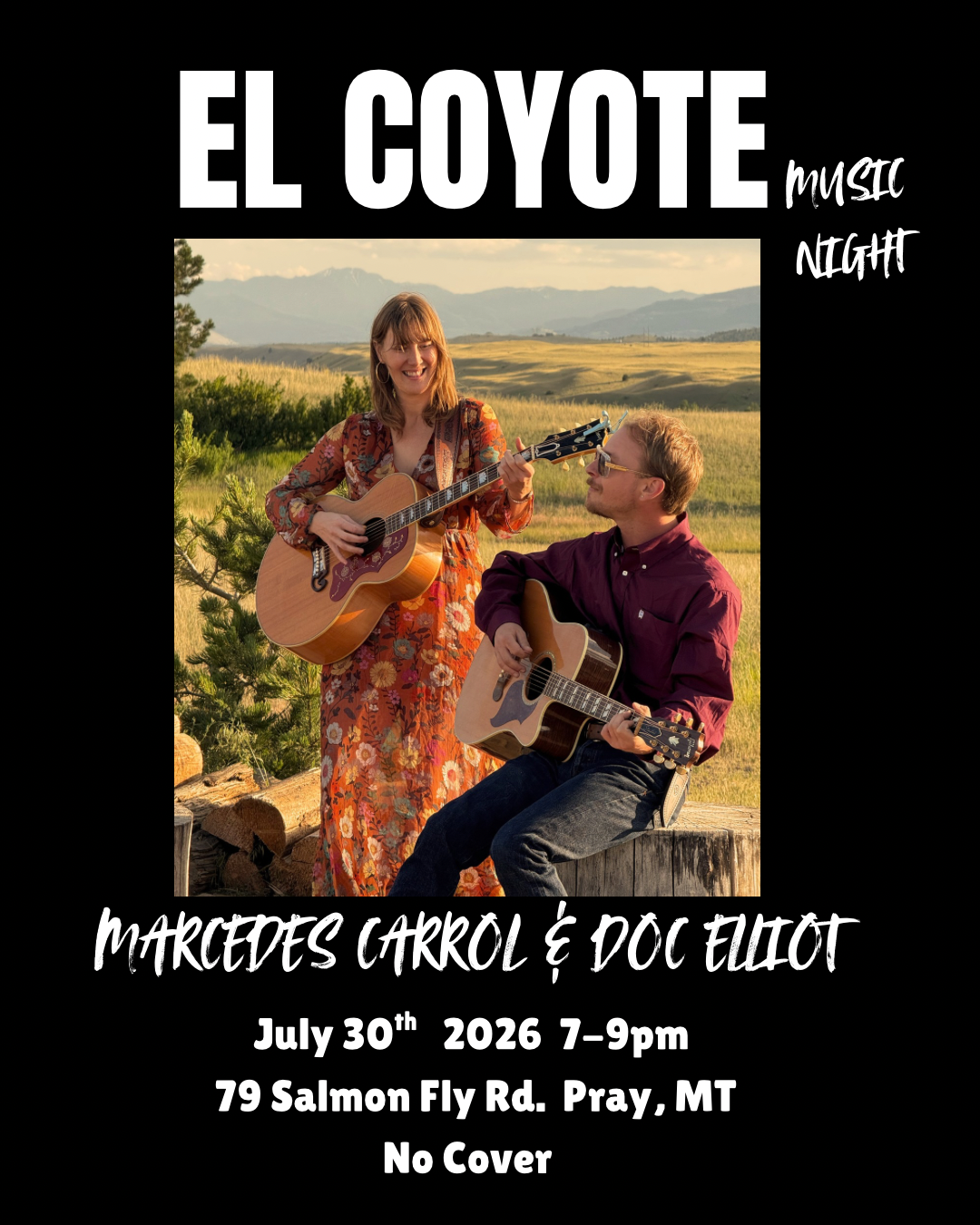 Marcedes Carrol & Doc Elliot
7/30/26