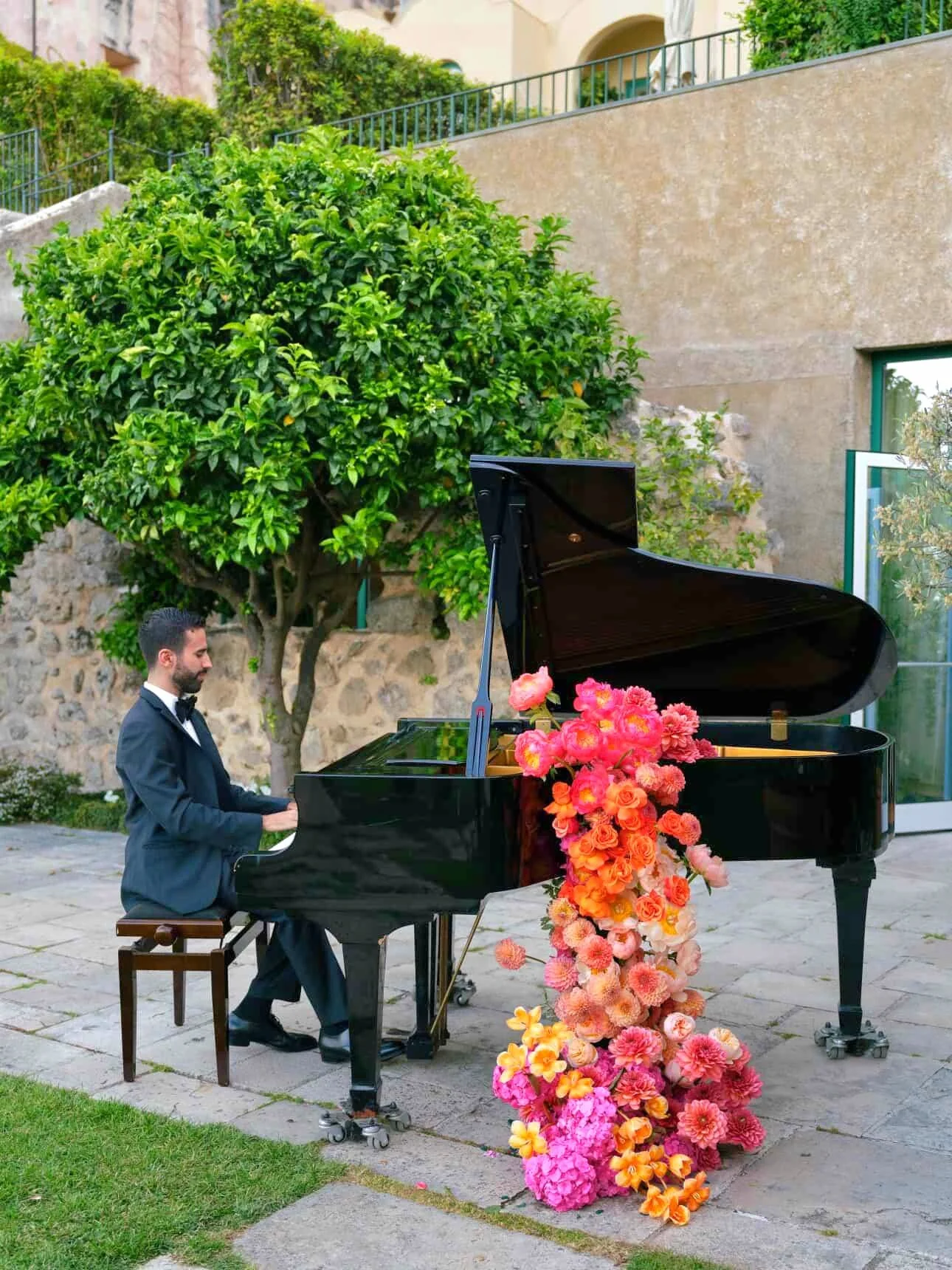 A Wedding Pianist on the Amalfi Coast
