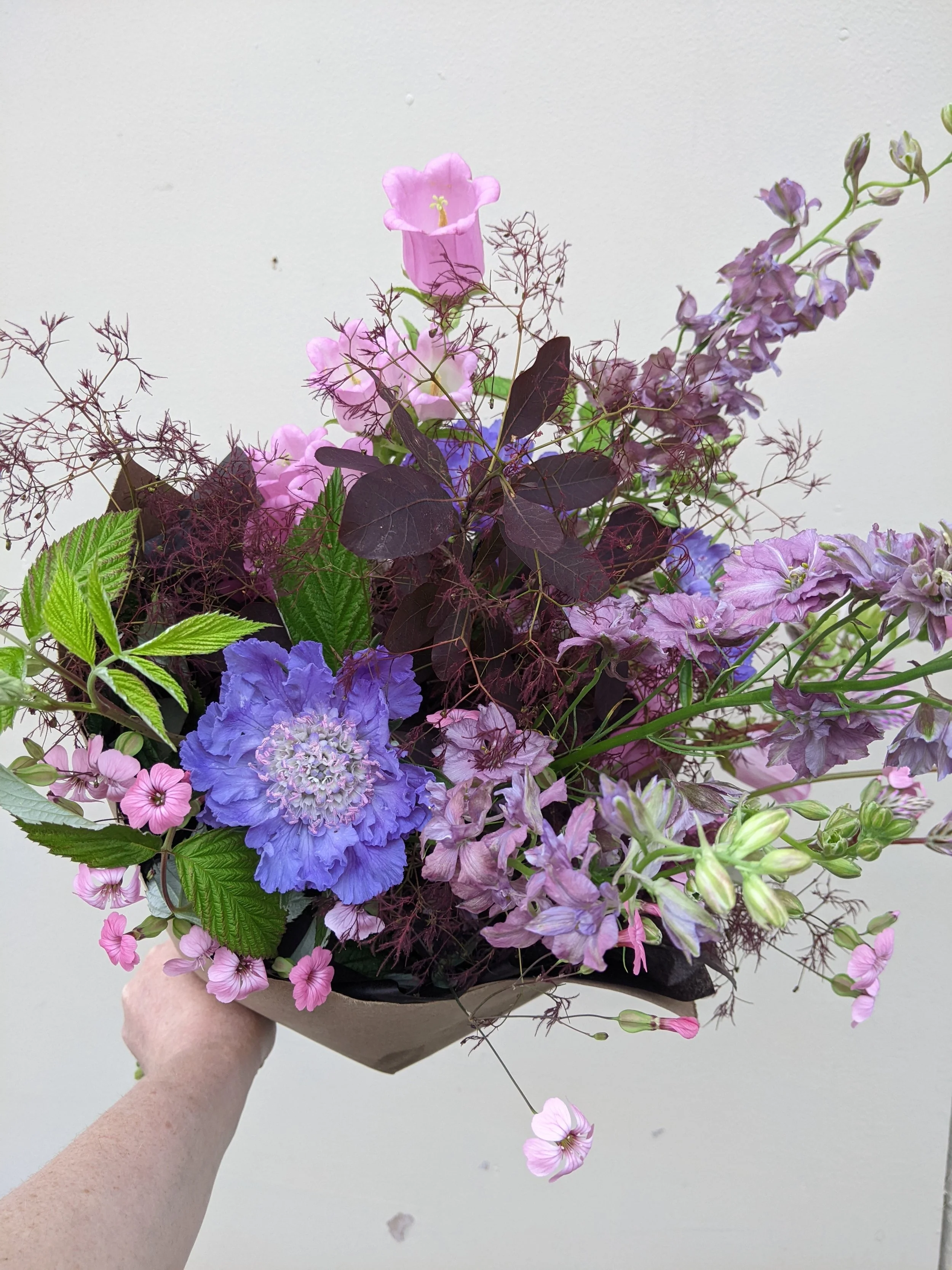 Signature Locally Grown Hand Tied Bouquet