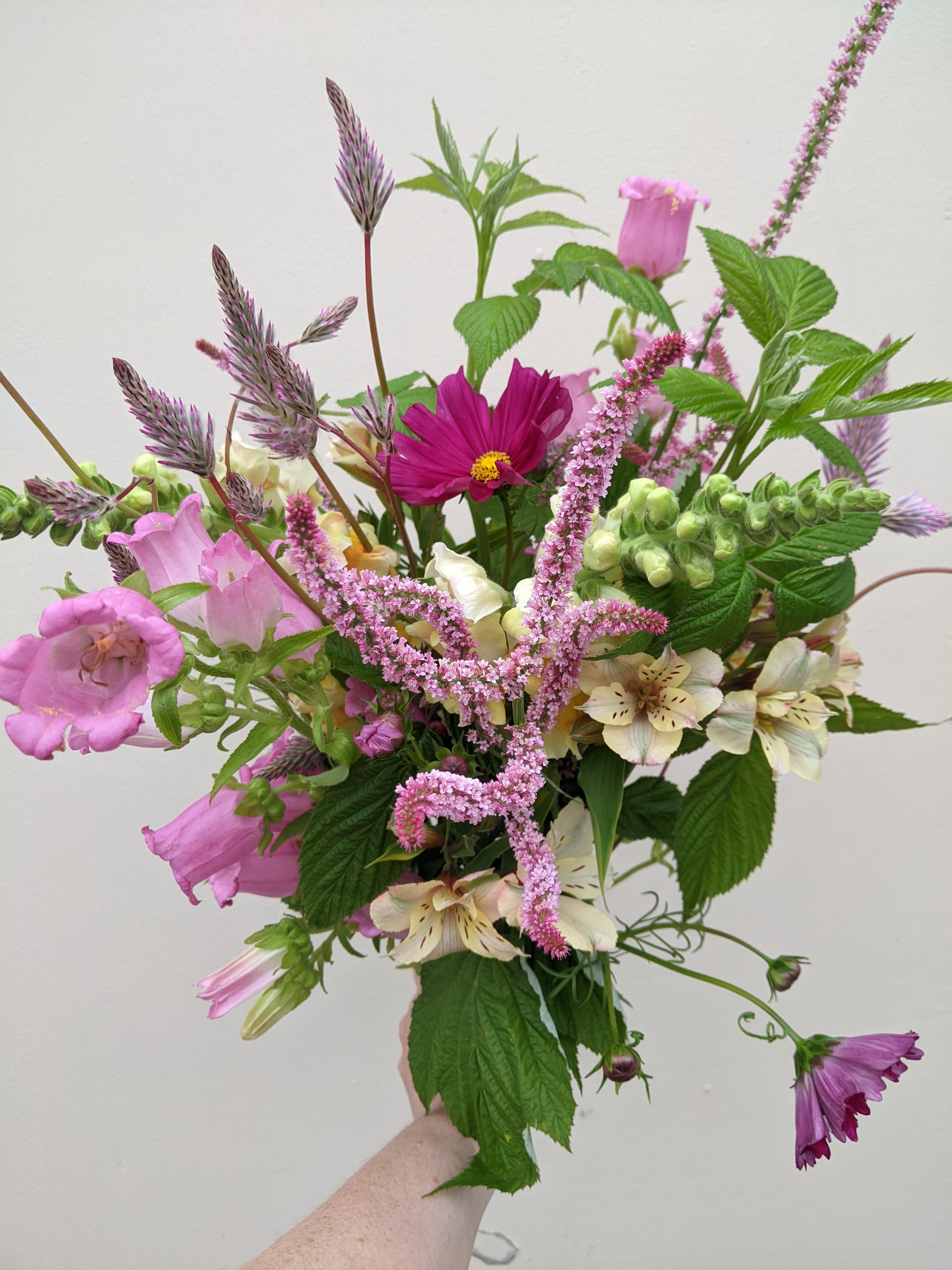 hand tied bouquet with cosmo.jpg